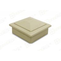 Колпак декоративный 120x120 цвет крем Колпак декоративный 120x120 цвет крем