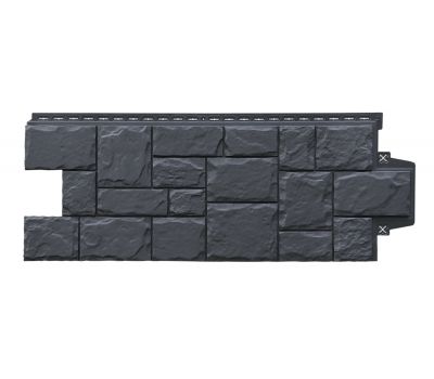 Фасадные панели Стандарт Крупный камень Графит от производителя Grand Line по цене 548 р Фасадные панели Стандарт Крупный камень Графит от производителя Grand Line по цене 548 р