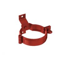 Декоративный хомут трубы под дерево с комплектом крепления RR 29 Бургундский 125/90 Декоративный хомут трубы под дерево с комплектом крепления RR 29 Бургундский 125/90